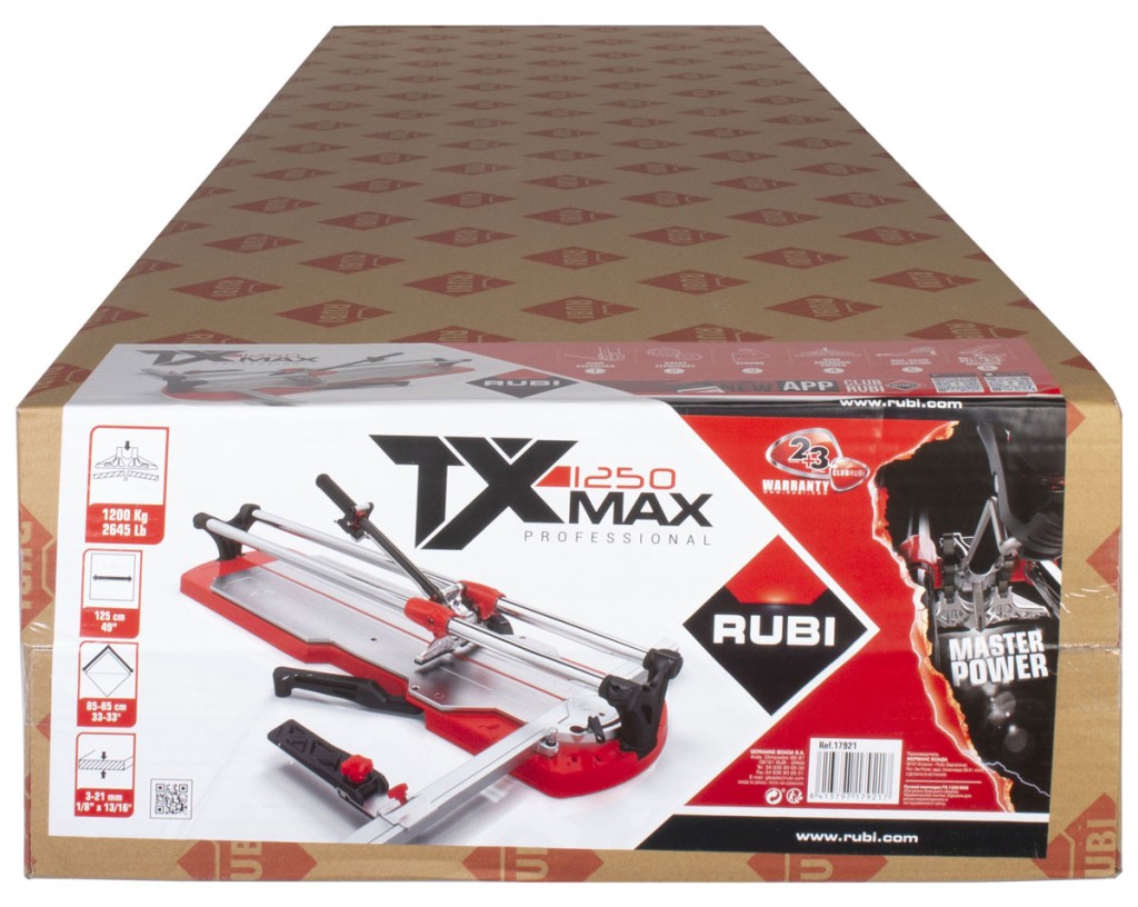 Tagliapiastrelle Rubi TX-1250 MAX