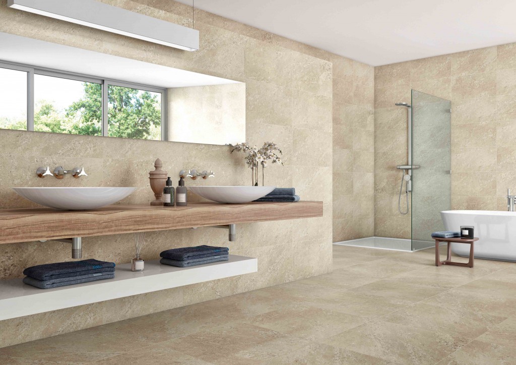 Highland Beige Porcelain Wall And Floor Tile 600x600mm | N&C Tiles and ...