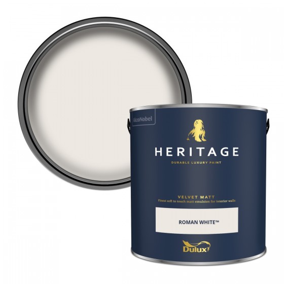 Dulux Heritage Roman White Velvet Matt 5lt