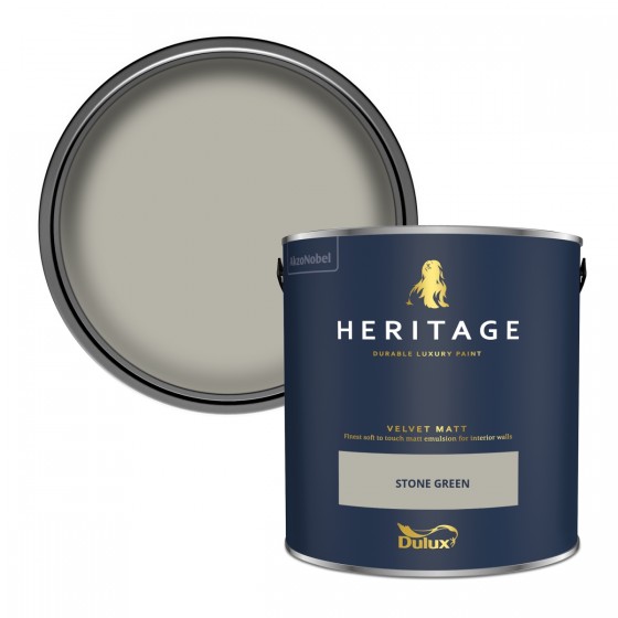 Dulux Heritage Stone Green Velvet Matt 2.5lt