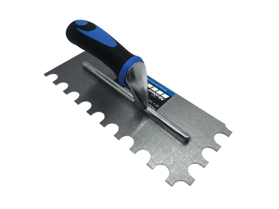 Nicobond Professional Softgrip 20mmx10mm Round Notched Trowel