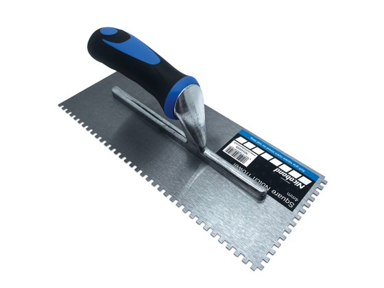 Nicobond Professional Softgrip 4mm Sq Notched Trowel