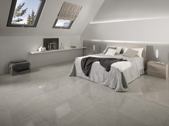 Dolomiti Cenere Polished Porcelain Wall & Floor Tile 600x600mm