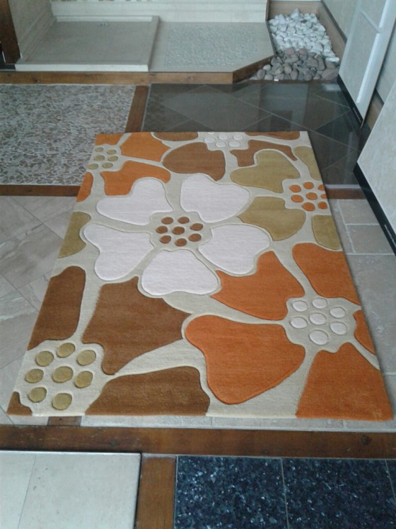 N&C RUGS HOLLYHOCK WHITE NC4/160 20 120X180CM