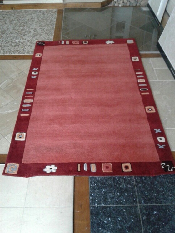 N&C RUG PEONY RED NC4/216 41 120X180CM