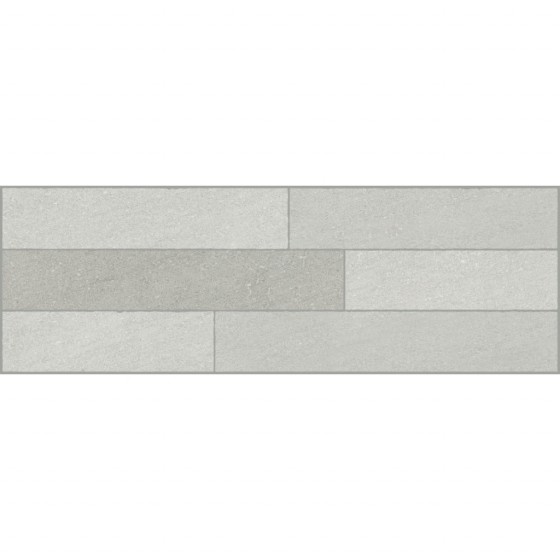 NB17264 Galaxy Silver Large Brick Decor Wall Tile 200x600mm - 7.83m²