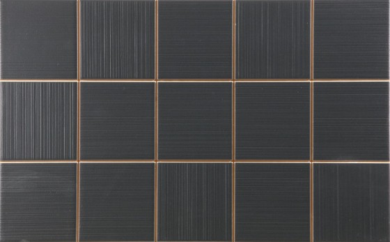 NB1980 Gallery Black Mosaic Wall Tile 250x400mm - 12m²