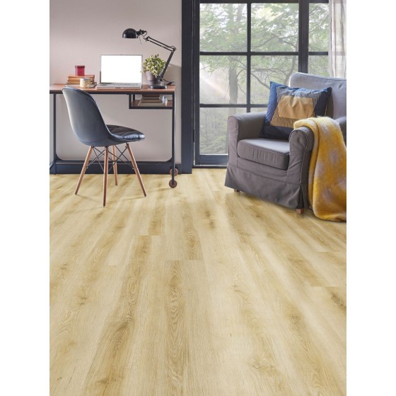 Klix Rigid Click (Built In U/Lay) Light Oak 2.2m2 Box (LVT01A)