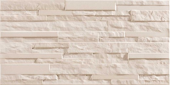 NB18717 Inspire Ivory Structured Wall Tile 300x600mm - 1.1m²