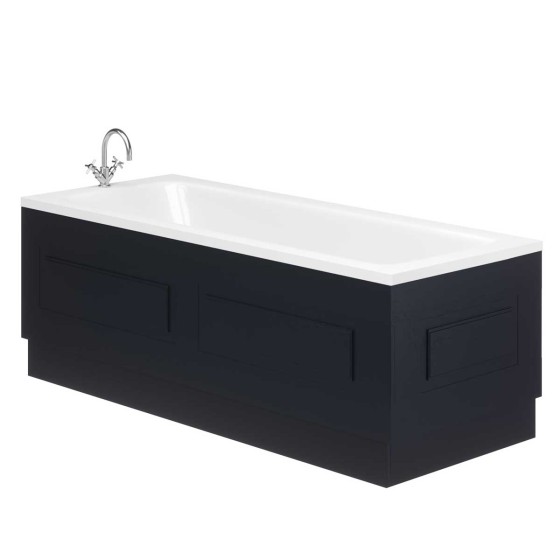 Heritage 1700mm Bath Side Panel Indigo Ash