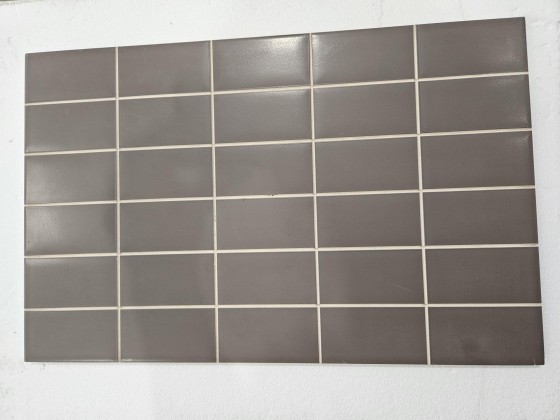 NB1841 Affinity Coffee Plain Mosaic Wall Tile 270x420mm - 5.2m²