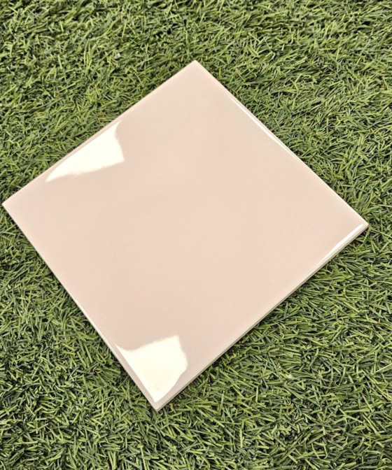 TC749 Ikon Gloss Latte Wall Tile 150x150mm - 1.3m²