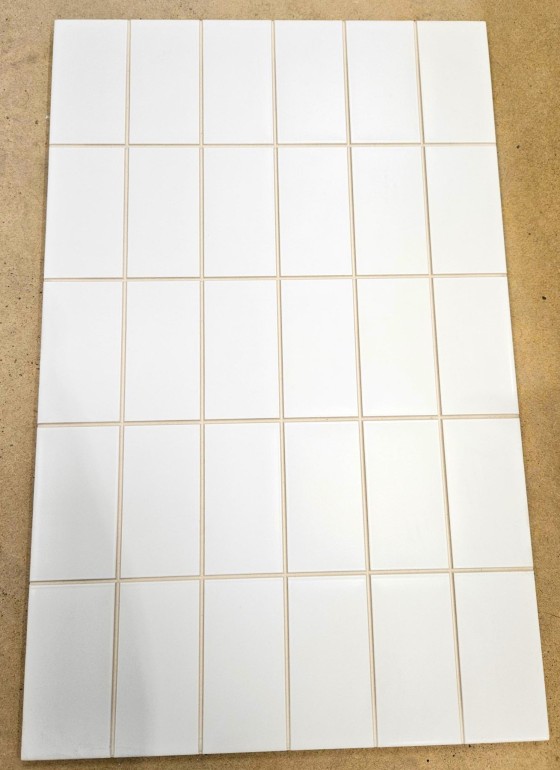 NB1901 Affinity Matt White Mosaic Wall Tile 270x420mm - 1.8m²