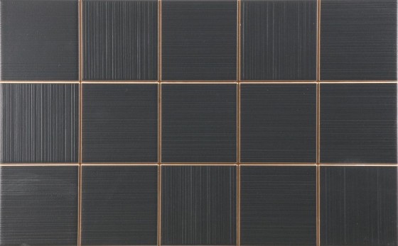 NB1980 Gallery Black Mosaic Wall Tile 250x400mm - 3.2m²