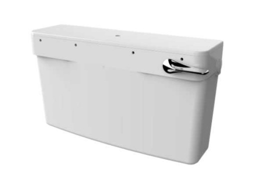 S2156495 Olympus Knight Concealed Cistern 225mm Lever Side Supply