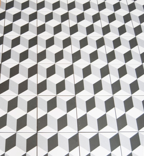 NB18204 Chester Titanium Wall and Floor Tile 200x200mm - 5m²