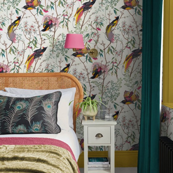 Clavering Birds Day Wallpaper