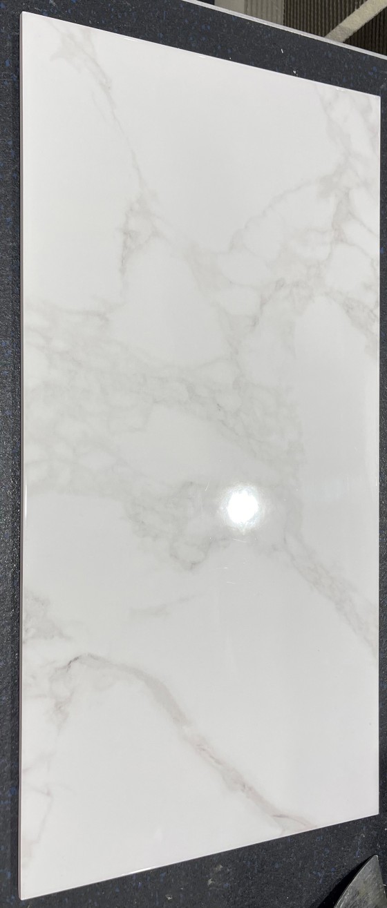 NB16875 Arabesque White Marble Ceramic Wall Tile 300x600mm - 11.34m²