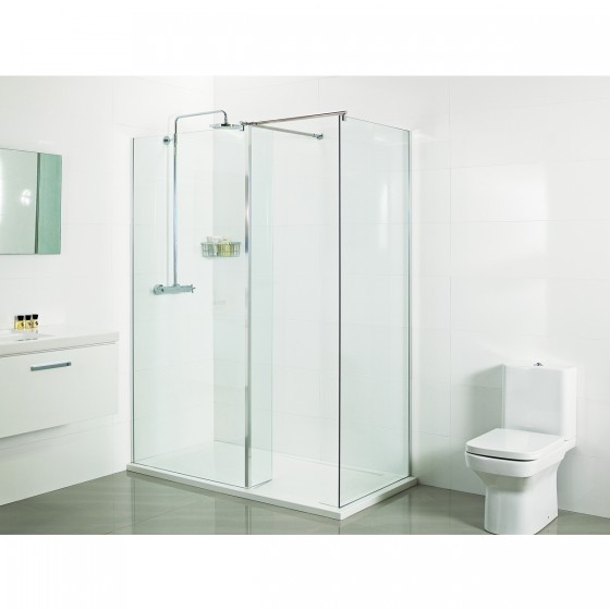 Enhance8 Wet Room End Panel 700mm wide