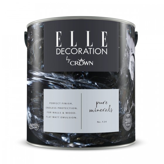 Crown Elle Decoration Flat Matt Pure Minerals No.124 2.5lt