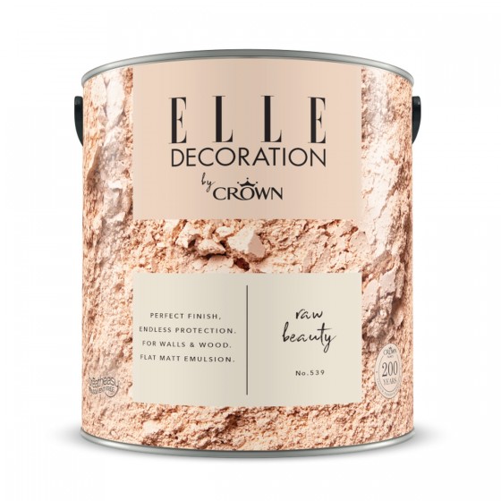 Crown Elle Decoration Flat Matt Raw Beauty No.539 2.5lt