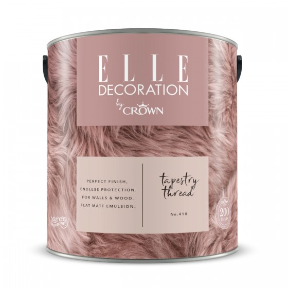 Crown Elle Decoration Flat Matt Tapestry Thread No.418 2.5lt