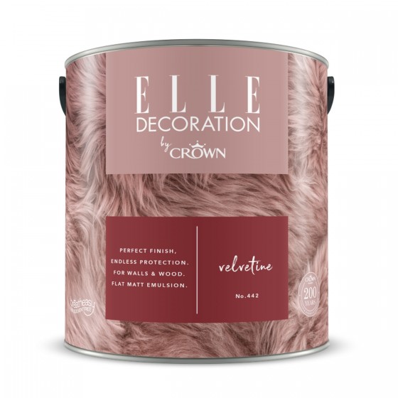 Crown Elle Decoration Flat Matt Velvetine No.442 2.5lt