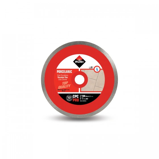 Rubi Diamond Blade CPC180mm 30955 (Nd180bl Saw-Porcelain)