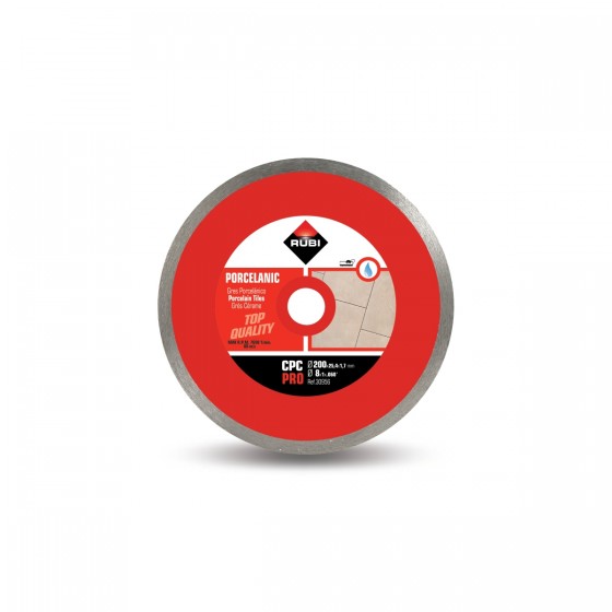 Rubi Porcelain Continuous Rim Diamond Blade CPC200 Pro (30956)