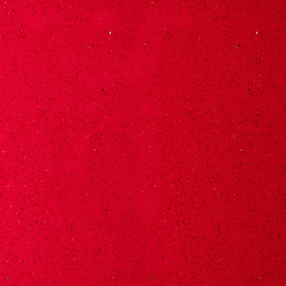 Gulfstone™ Rosso Red Mirror Quartz (2022) Floor and Wall Tile 600x600x12mm