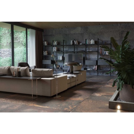 Corten Sapphire Porcelain Floor Tile 500x1000x10mm