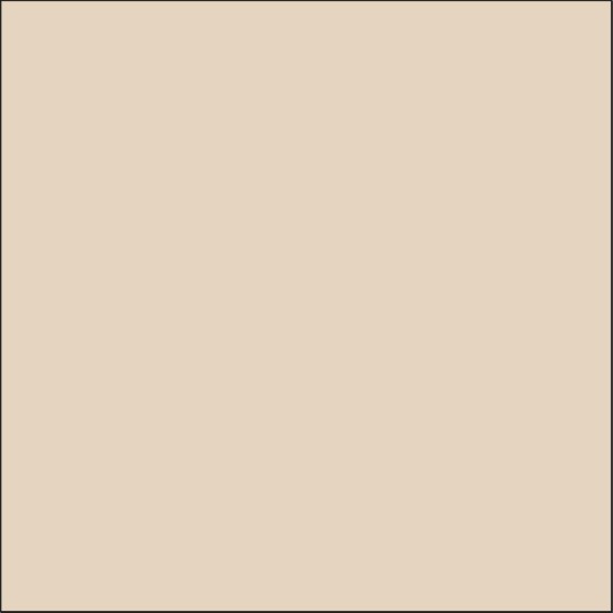 N&C Ikon Plain Colour Clotted Cream Gloss Ceramic Wall Tile 148x148mm