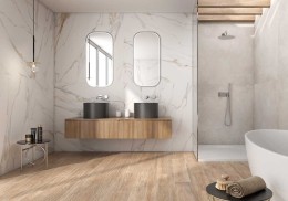 Calacatta Gold Natural Porcelain Floor and Wall Tile 600x1200mm