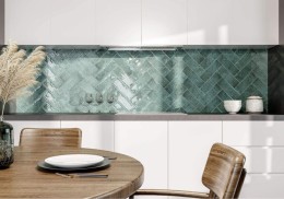 Logan Green Ceramic Wall Tile 100x300mm