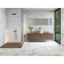 Capri Gold Marble Ceramic Wall Tile 300x600mm