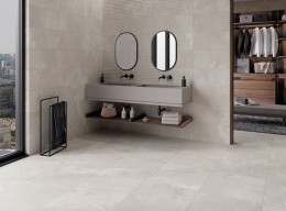 Abode Cream Natural Ceramic Wall Tile 300x600mm