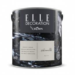 Crown Elle Decoration Flat Matt Sidewalk No.111 2.5lt