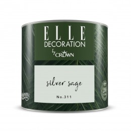 Crown Elle Decoration Flat Matt Silver Sage No.311 125ml