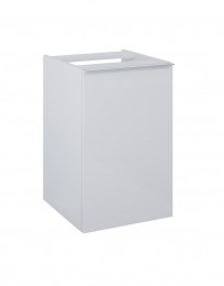 Look Modular Wall Hung Base Unit 40cm 1 Drawer with Basket Stone Matt