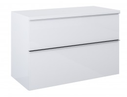 Look Worktop 140x46cm White High Gloss Pc