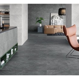 Islay Anthracite Rectified Porcelain Floor and Wall Tile 590x590mm