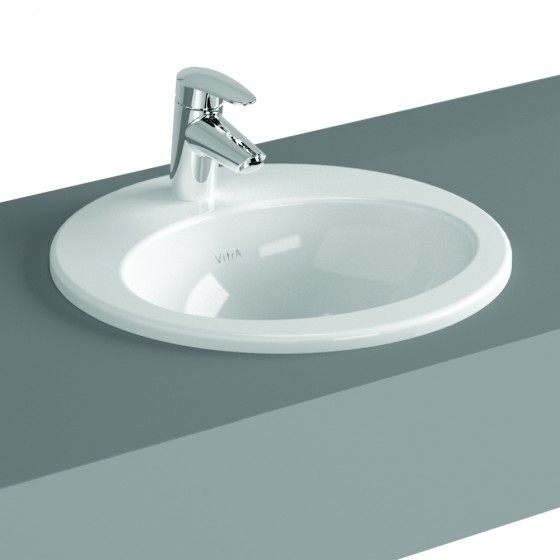 Embrace Oval Countertop Basin - 1 Tap Hole 425