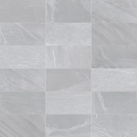 Touchstone Light Grey Anti-Slip Porcelain Wall and Floor Tile 450x900mm