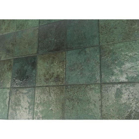 Eden Emerald Glossy Porcelain Wall and Floor Tile 147x147mm