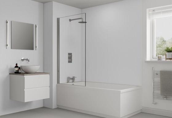 Multipanel Classic Shower Panel White (G85) 2400 X 1200 X 11mm Hydrolock