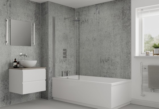 Multipanel Contemporary Shower Panel Arctic Stone (3331) 2400 X 1200 X 11mm Unlipped