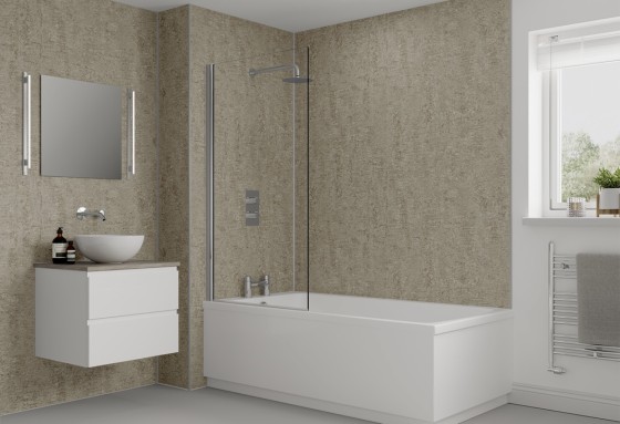 Multipanel Linda Barker Shower Panel Stone Elements (8831) 2400 X 900 X 11mm Unlipped