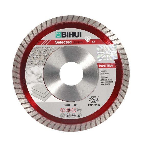 Bihui B-Turbo Wet & Dry Diamond Cutting Blade 115MM BU-DCDT115