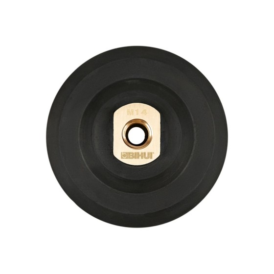 Bihui Velcro Rubber Backing Pad M14 Connection For Polishing Pads