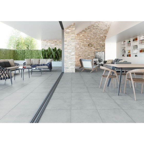 Scheme Grey Porcelain Floor and Wall Tile 450x450mm